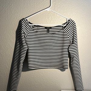Forever 21 Long Sleeve Crop Top